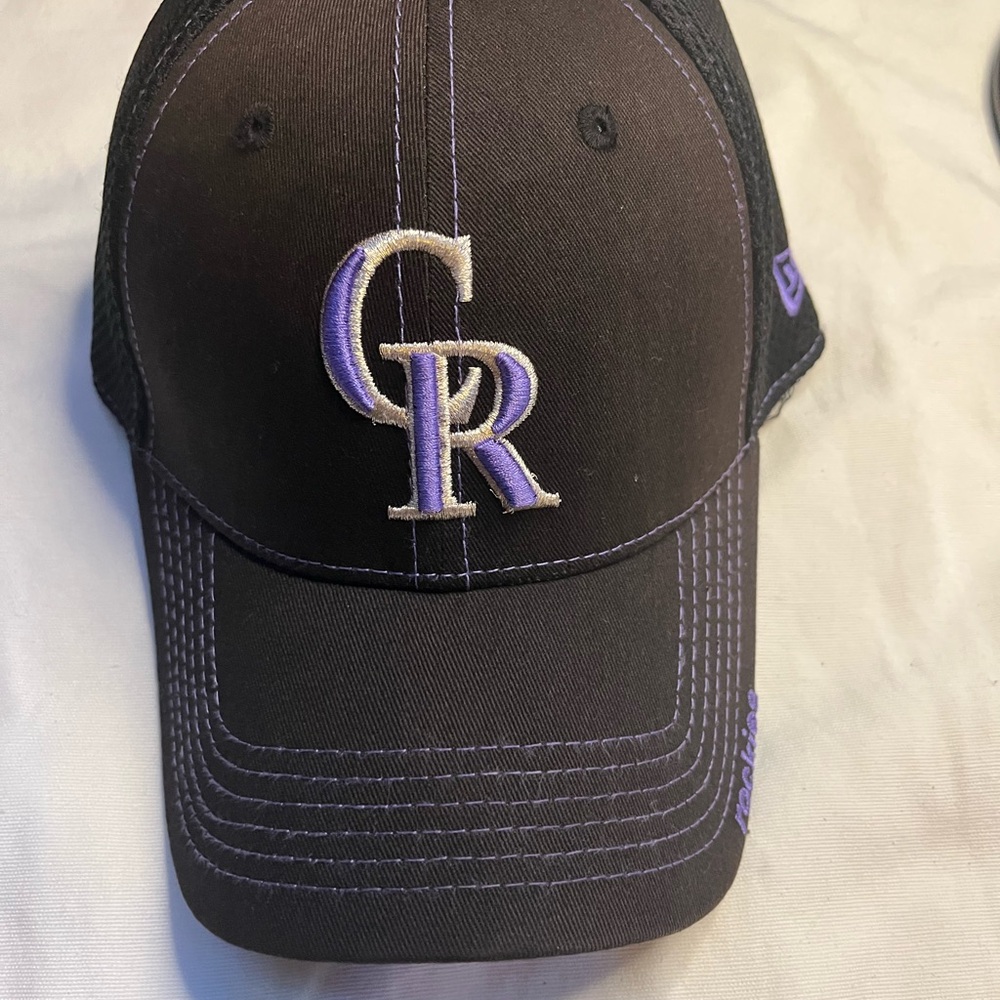 Black and Purple Baseball Cap
